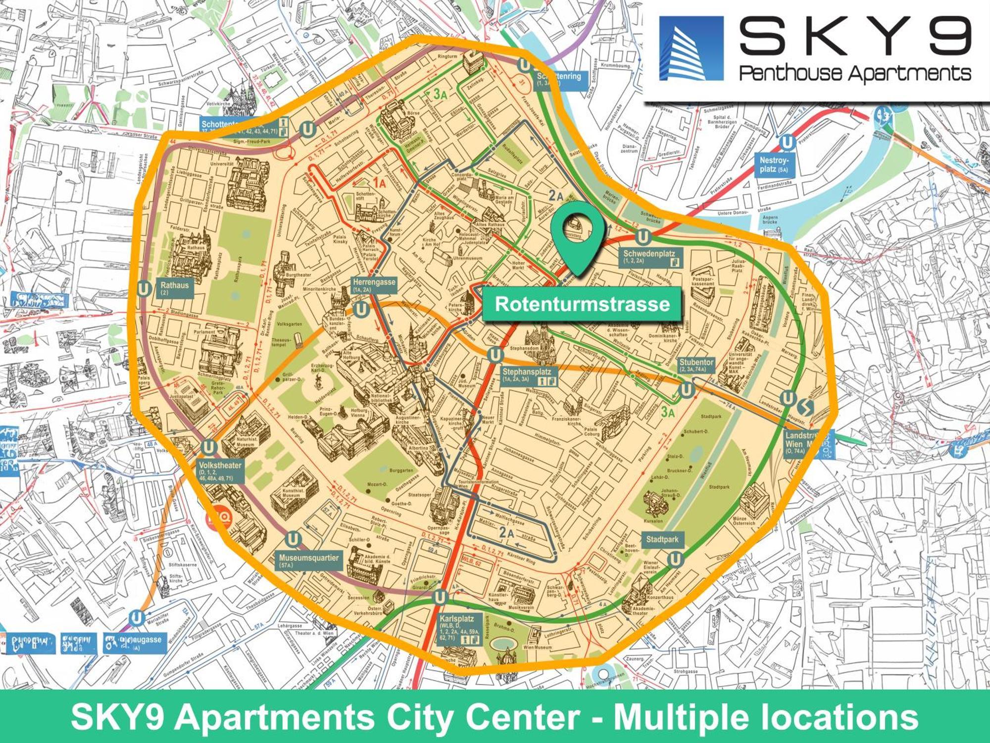 Sky9 Apartments City Center Wien Phòng bức ảnh